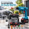 Nettoyeur haute pression sans fil Makita 98V – Kit avec accessoires